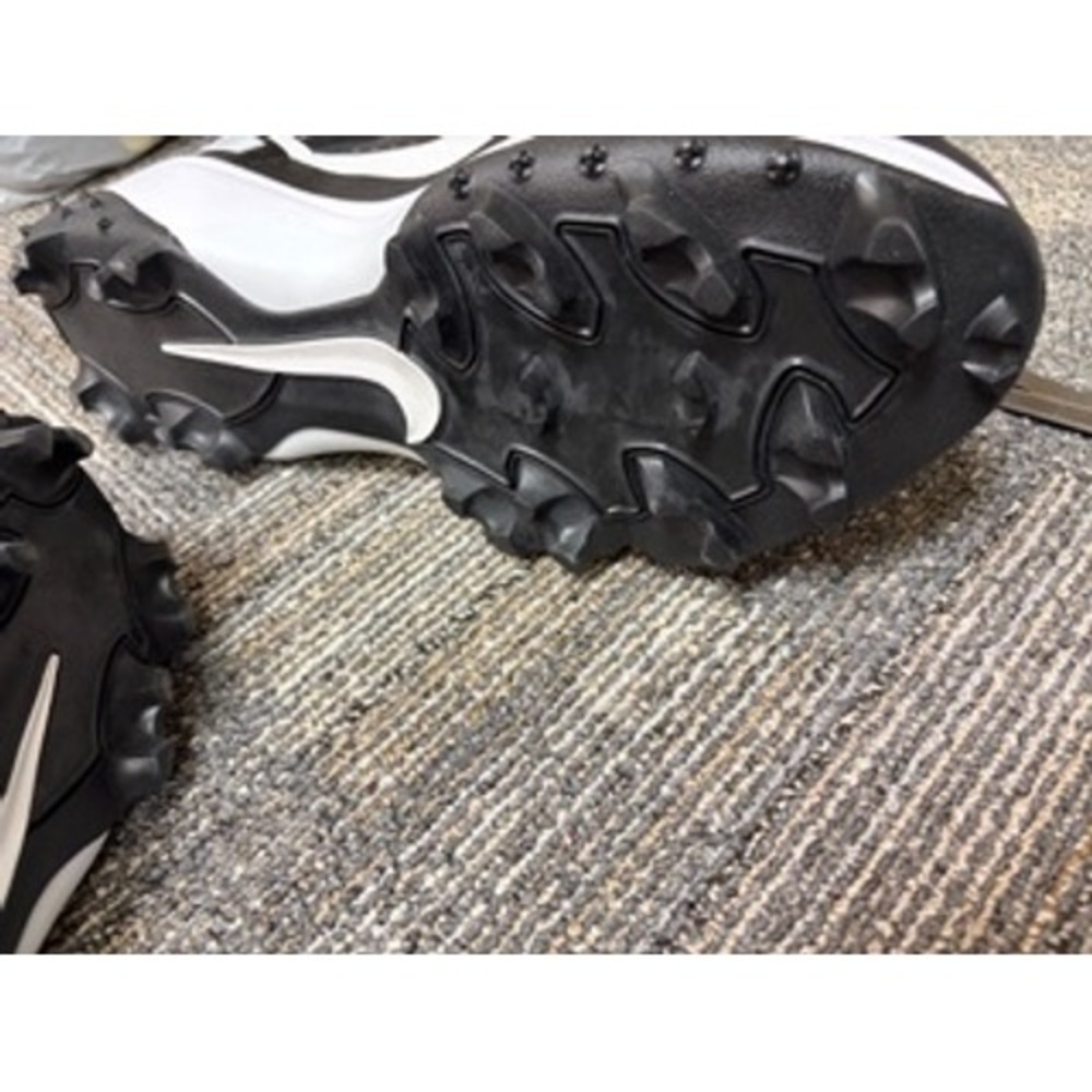 Nike Force Trout 9 Pro MCS Mens Football Cleats Black White FJ8163-002 Size 15 - Picture 4 of 8